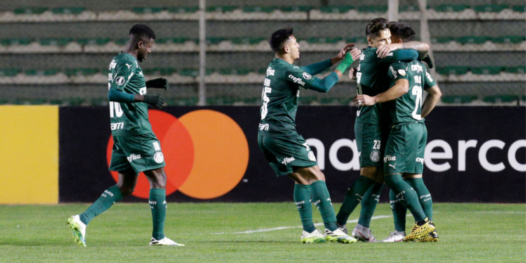 Gabriel Menino e Willian fizeram os gols do Palmeiras (Crédito: GettyImages)