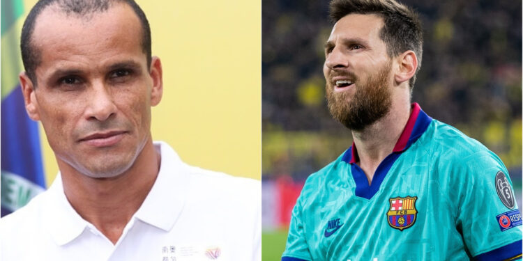 Rivaldo e Messi são ídolos do Barcelona (Crédito: GettyImages)