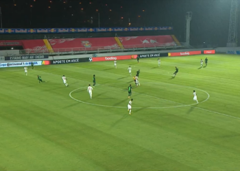 Bragantino e Palmeiras duelaram na Copa do Brasil (Crédito: Transmissão SporTV - 29/10/2020)