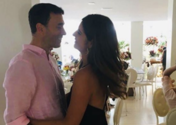André Rizek e Andreia Sadi anunciam que serão pais de gêmeos (Crédito: Reprodução/Instagram)