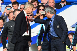Wenger e Mourinho já trocaram farpas por diversas vezes (Crédito: Getty Images)