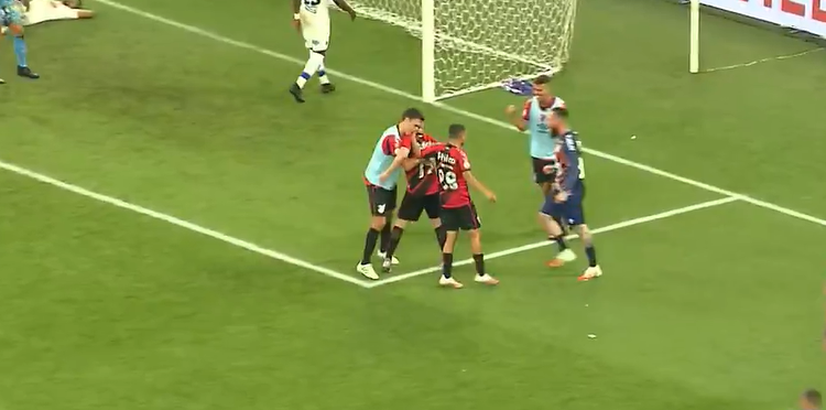 Renato Kayzer marcou o gol da vitória (Crédito: Transmissão Premiere FC)