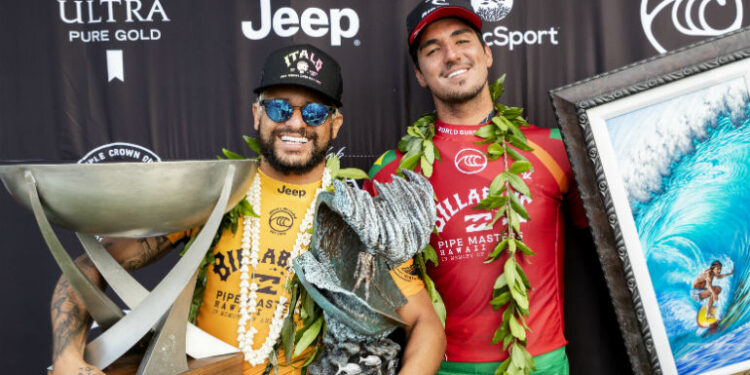 WSL anuncia baterias do Pipe Masters pela estreia do Circuito Mundial de surfe (Crédito: GettyImages)