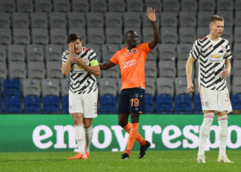 Jogadores do Manchester United em ação (Crédito: GettyImages)