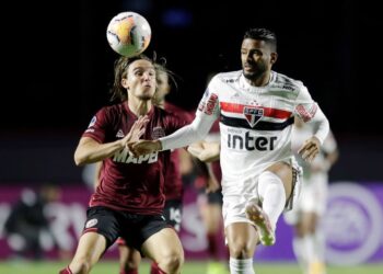 São Paulo x Lanús - Sul-Americana 2020 (Crédito: GettyImages)