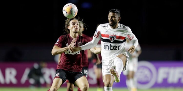 São Paulo x Lanús - Sul-Americana 2020 (Crédito: GettyImages)