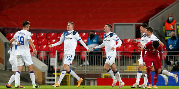 Atalanta vence o Liverpool em Anfield e embola Grupo D da Liga dos Campeões (Crédito: GettyImages)