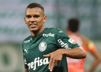 Gabriel Verón não irá para a Seleção Brasileira sub-20 (Crédito: César Greco / Palmeiras)