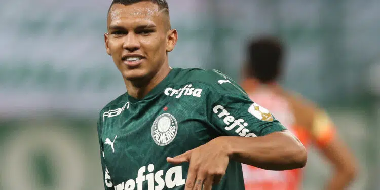 Gabriel Verón não irá para a Seleção Brasileira sub-20 (Crédito: César Greco / Palmeiras)