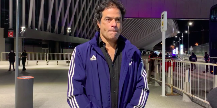 Raí, diretor de futebol do São Paulo (Crédito: Transmissão TV Globo)