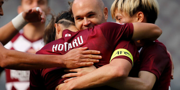 Andrés Iniesta do Vissel Kobe (Crédito: GettyImages)