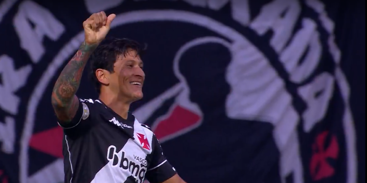 Escalação do Vasco: Germán Cano retorna ao elenco para clássico contra o Fluminense (Crédito: Transmissão Premiere)