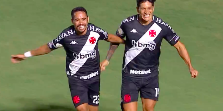 Vasco vence o Atlético-MG (Crédito: Transmissão TV Globo)