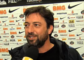 Duílio Monteiro Alves em ação pelo Corinthians (Crédito: Transmissão TV Gazeta)