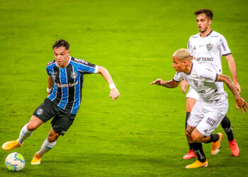 Grêmio e Atlético-MG duelaram no Brasileirão (Crédito: GettyImages)