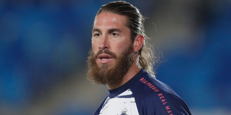 Sergio Ramos em ação pelo Real Madrid (Crédito: GettyImages)