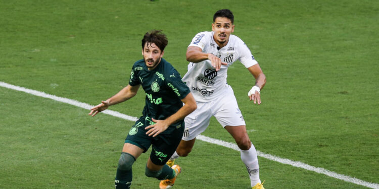 Palmeiras x Santos - Libertadores da América (Crédito: GettyImages)