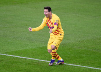 Messi decide e Barcelona entra no G4 do Campeonato Espanhol (Crédito: Getty Images)