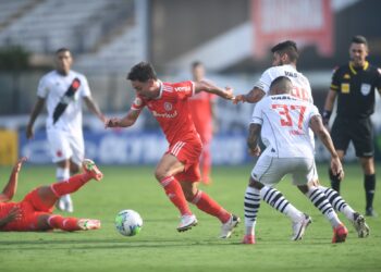 Jogadores do Internacional em ação (Crédito: Ricardo Duarte/Internacional/Fotos Públicas)
