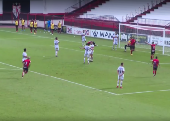 Atlético-GO goleia Anápolis e avança à semifinal do Campeonato Goiano (Crédito: Transmissão/ Globo)