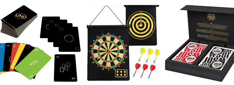 Jogos de carta, dardos, poker e outras opções para se divertir com os amigos (Crédito: Reprodução/Amazon)