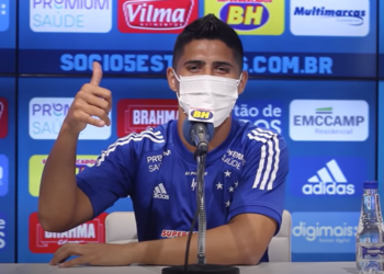 Daniel Guedes chegou recentemente ao Cruzeiro (Crédito: Reprodução / Youtube / TV Cruzeiro)