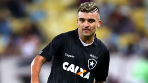 Victor Luís em ação pelo Botafogo (Crédito: GettyImages)