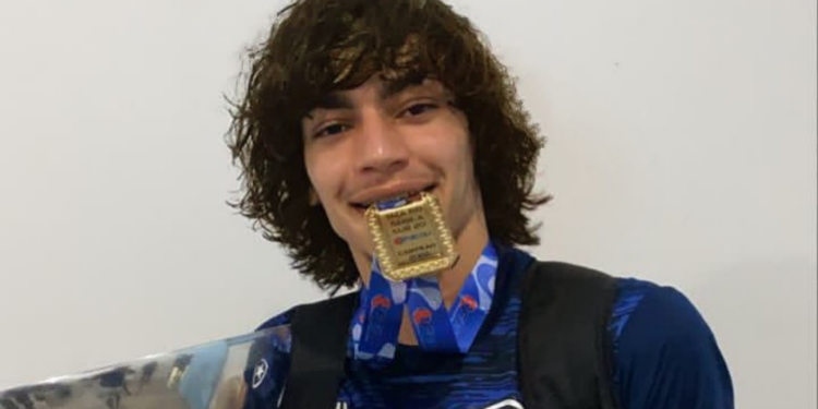 Matheus Nascimento em ação (Crédito: Instagram)