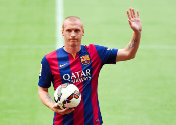 Mathieu pouco se destacou no Barcelona (Crédito: GettyImages)