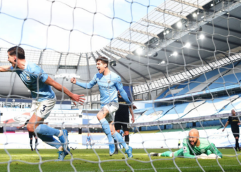 Manchester City vence o West Ham em partida do Campeonato Inglês (Crédito: GettyImages)