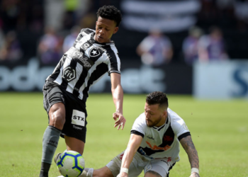 Gustavo Bochecha quando atuava pelo Botafogo (Crédito: GettyImages)