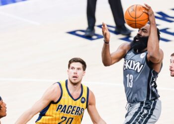 Com triplo-duplo, Harden comanda vitória dos Nets (Crédito: GettyImages)