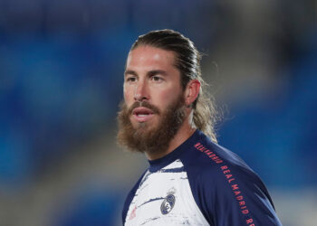 Sergio Ramos em ação pelo Real Madrid (Crédito: GettyImages)