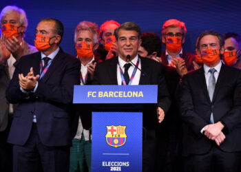 Barcelona elege Joan Laporta como novo presidente do clube (Crédito: GettyImages)