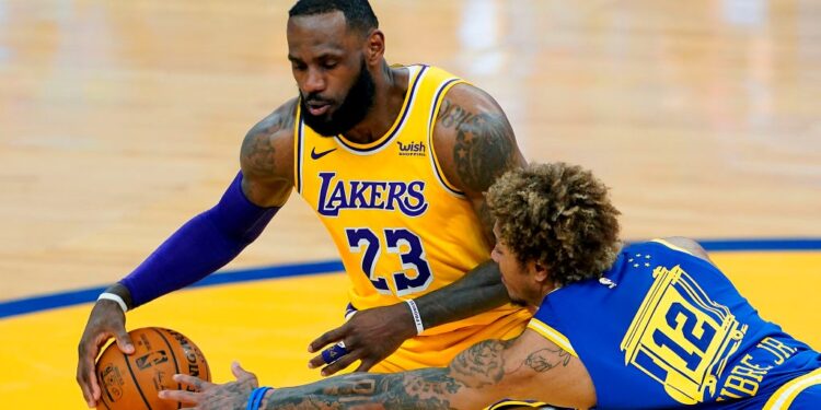 Lakers atropelam Warriors; James Harden faz triplo-duplo na vitória dos Nets (Crédito: GettyImages)