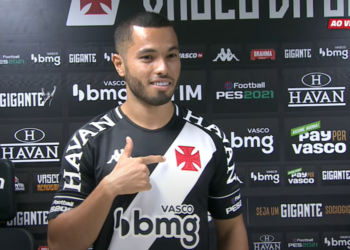 Morato é o novo reforço do Vasco (Crédito: Reprodução / Youtube / VascoTV)