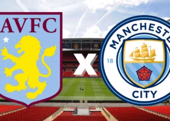 Aston Villa e Manchester City se enfrentam pela 32ª rodada da Premier League (Crédito: Getty Images/ Divulgação)