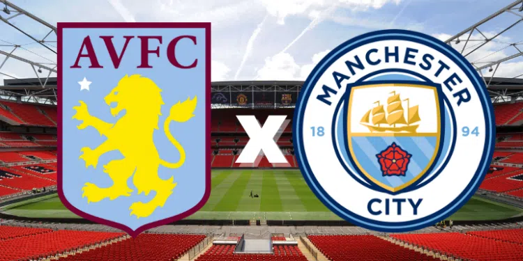 Aston Villa e Manchester City se enfrentam pela 32ª rodada da Premier League (Crédito: Getty Images/ Divulgação)