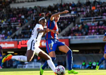 Vaga na final da Champions Feminina será decidida entre PSG e Barcelona na próxima semana (Crédito: GettyImages)