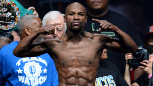 Floyd Mayweather volta aos ringues depois de quase quatro anos de aposentadoria (Crédito: Getty Images)