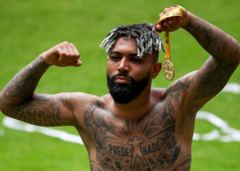 Gabigol é papa-títulos do Flamengo (Crédito: GettyImages)