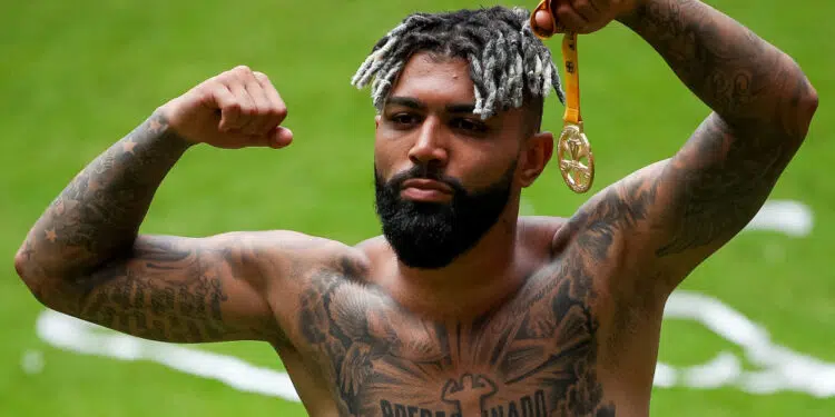 Gabigol é papa-títulos do Flamengo (Crédito: GettyImages)