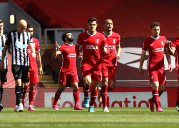 Liverpool empata com o Newcastle em nem Salah evitou o placar (Crédito: GettyImages)