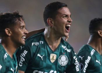 Palmeiras vira notícia internacional após goleada na Libertadores (Crédito: GettyImages)