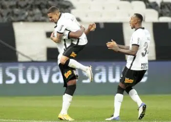 Jemerson comemorando gol pelo Corinthians em decisão do Paulistão; Atlético-MG monitora (Crédito: Rodrigo Coca/Agência Corinthians)