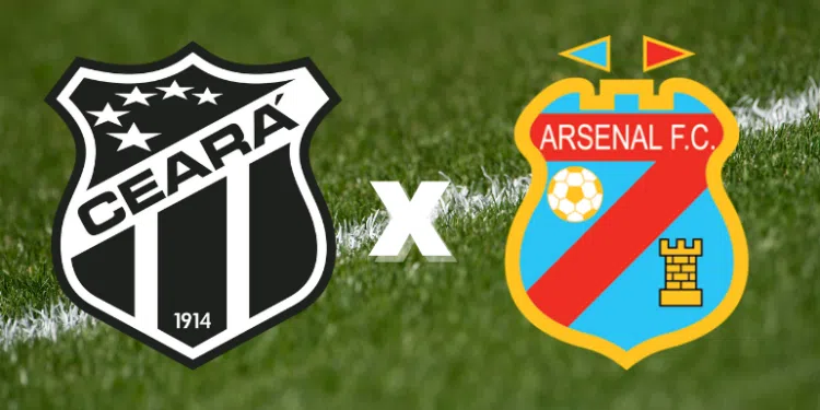 Ceará e Arsenal de Sarandi entram em campo pela Sul-Americana (Crédito: GettyImages/Divulgação)
