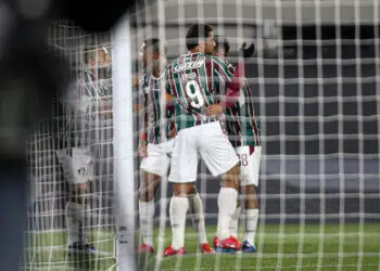 Fred ganha elogios da Fifa, após vitória histórica do Fluminense contra o River Plate (Crédito: Lucas Merçon/Fluminense)