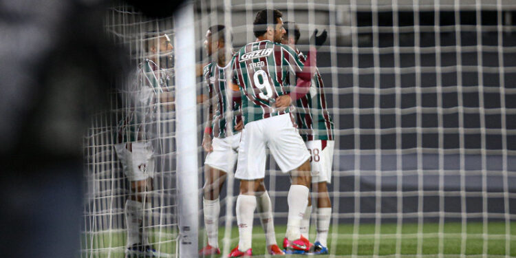 Fred ganha elogios da Fifa, após vitória histórica do Fluminense contra o River Plate (Crédito: Lucas Merçon/Fluminense)
