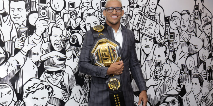 Charles do Bronx, campeão dos leves do UFC (Crédito: Taii Amaral)