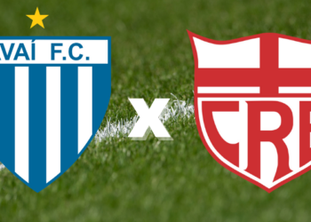 Avaí e CRB se enfrentam pela Série B (Crédito: Getty Images/Divulgação)